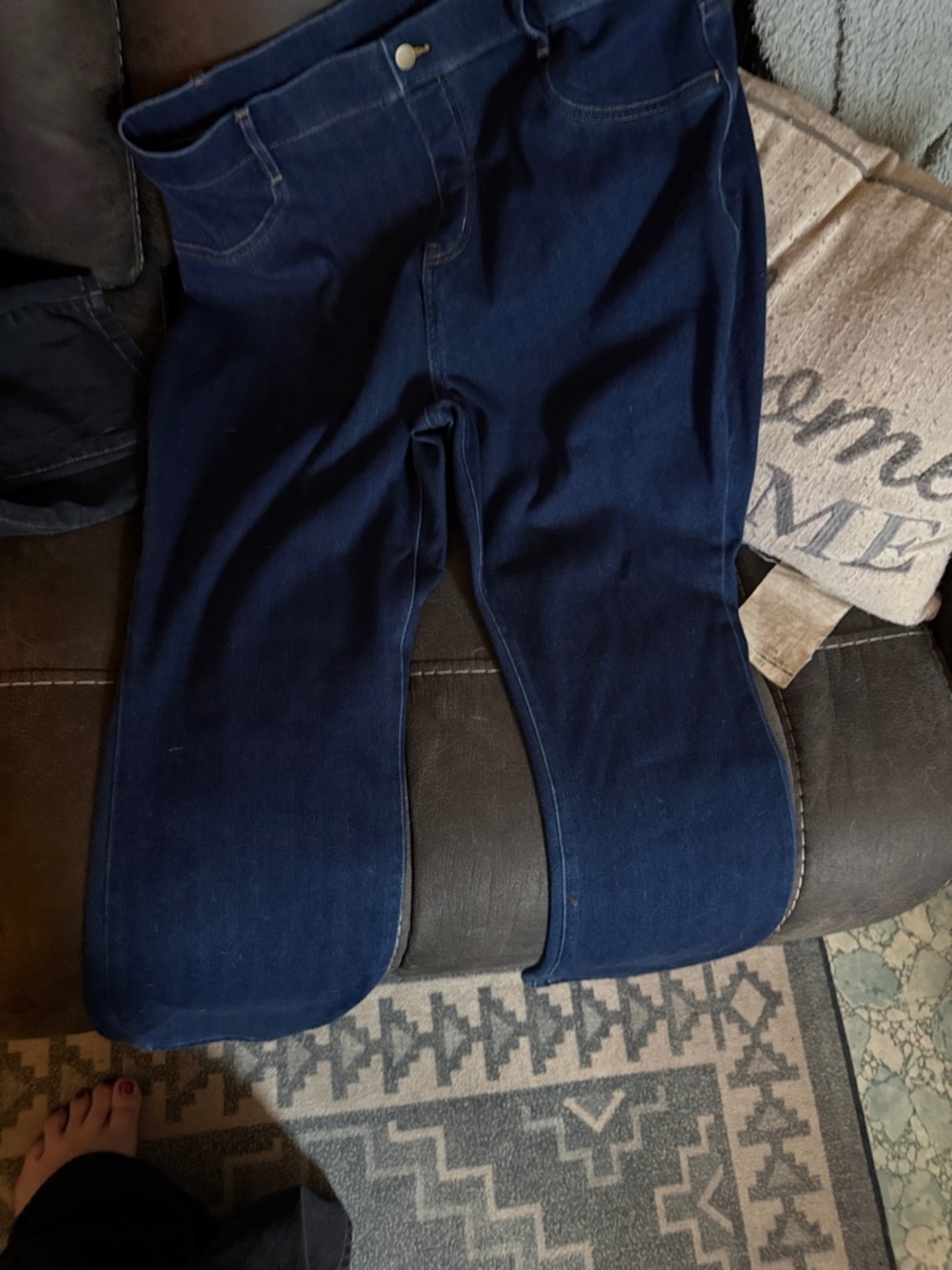 Time and Tru Navy Blue Women's Skinny Jeans